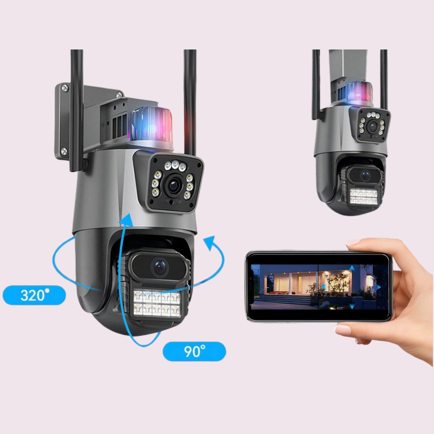 CAMARA DE SEGURIDAD 360°